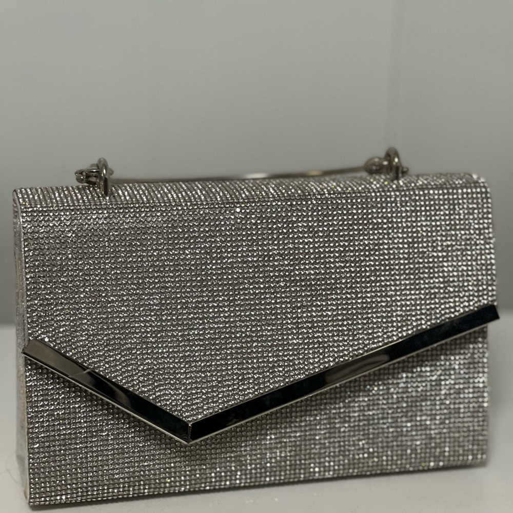 Silver handbag